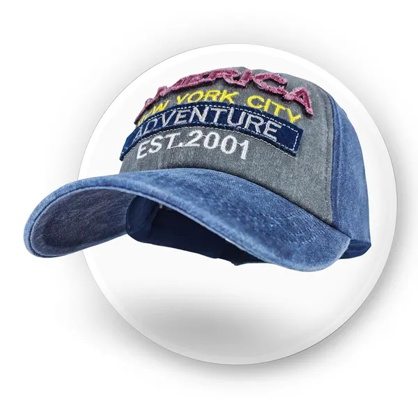 Blue_Embroidered_Denim_Look_Adjustable_Cap_For_For_Men_&_Women