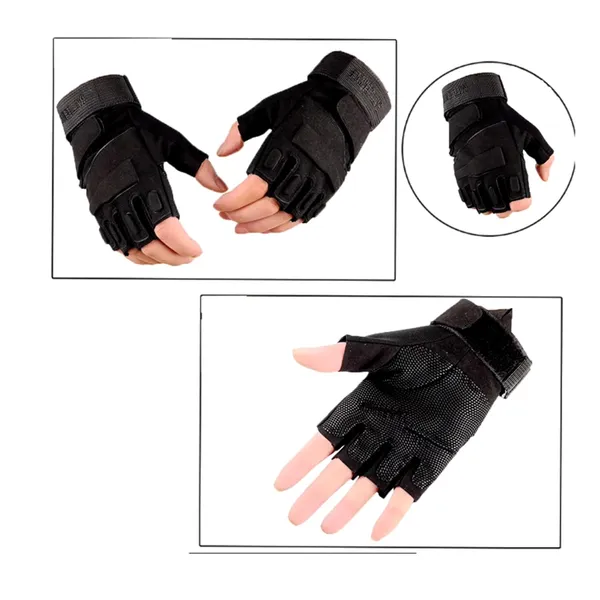 Black_Half_Finger_Durable_Tactical_Gloves