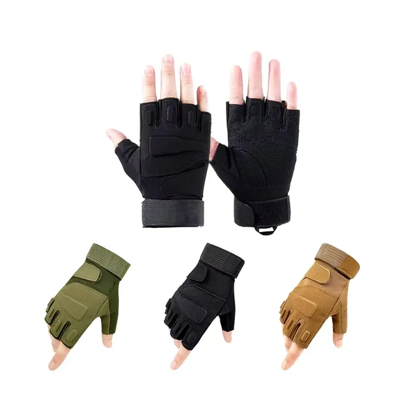 Black_Half_Finger_Durable_Tactical_Gloves