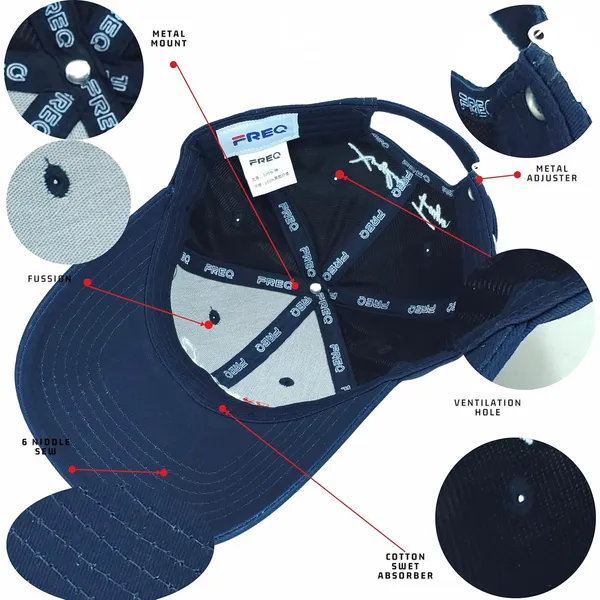 Navy_Adjustable_Baseball_Caps_With_Ventilation_Holes_For_For_Men_&_Women