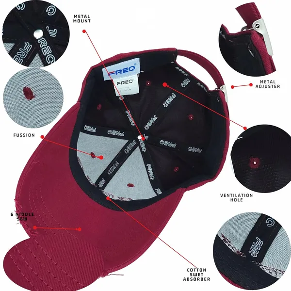 Red_Soft_Cotton_Denim_Baseball_Cap_For_Men_&_Women