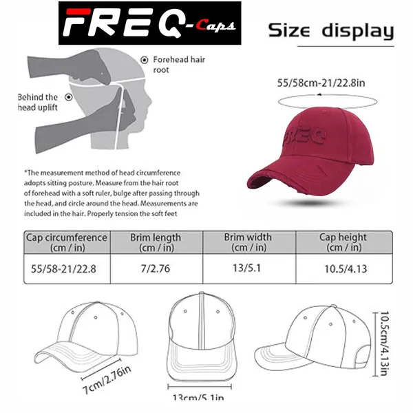 Red_Soft_Cotton_Denim_Baseball_Cap_For_Men_&_Women