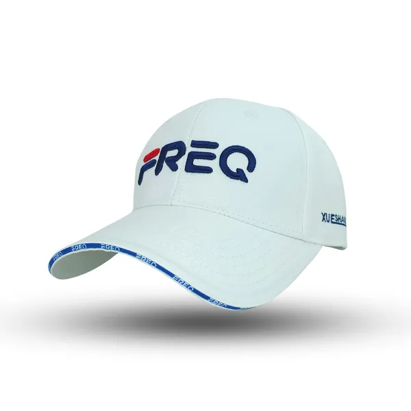 White_Breathable_Cotton_Snapback_Hat_With_Metal_Adjuster_Baseball_Cap_For_Men_&_Women