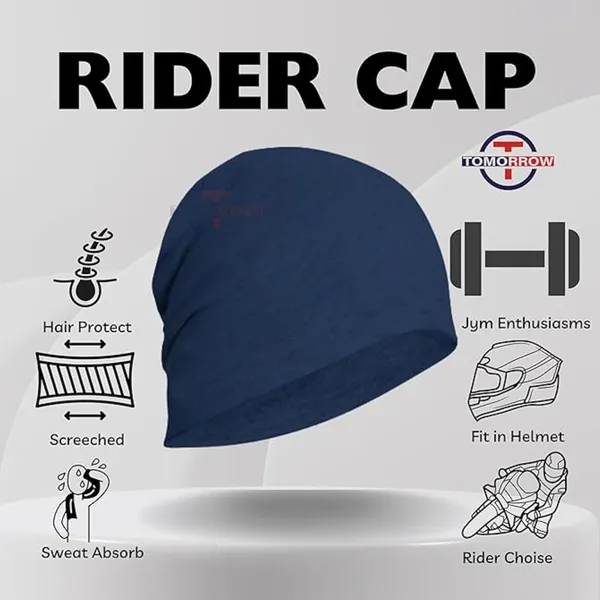 Blue_&_Silver_Lightweight_&_Sweat-Wicking_Motorcycling,_Cycling,_And_Outdoor_Sports_Helmet_Cap_(Pack_Of_2)