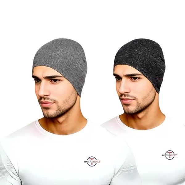 Charcoal_&_Black_Lightweight_&_Sweat-Wicking_Motorcycling,_Cycling,_And_Outdoor_Sports_Helmet_Cap_(Pack_Of_2)