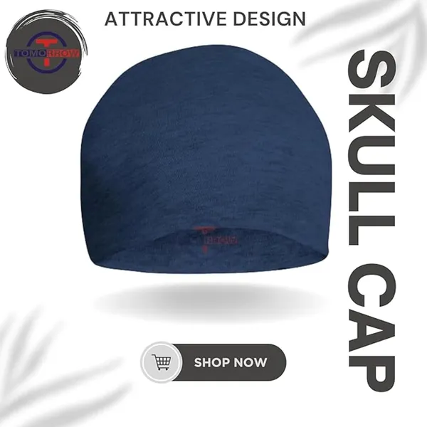 Charcoal_&_Blue_Lightweight_&_Sweat-Wicking_Motorcycling,_Cycling,_And_Outdoor_Sports_Helmet_Cap_(Pack_Of_2)