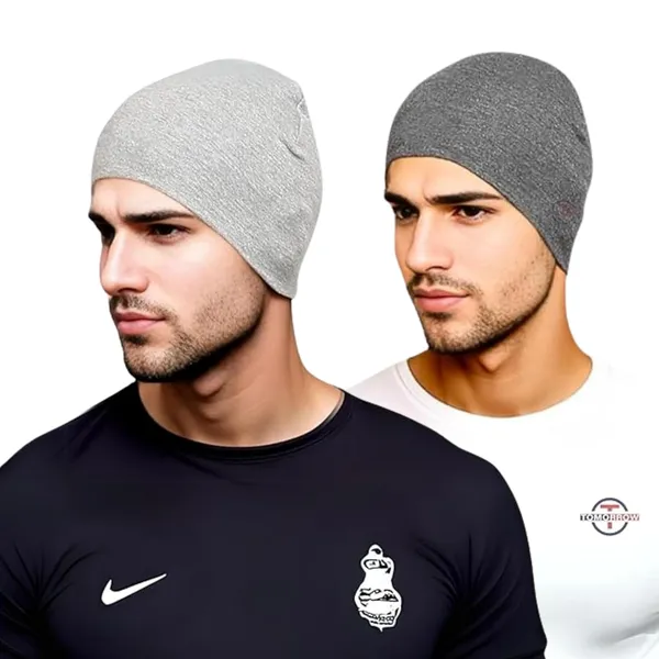 Silver_&_Charcoal_Lightweight_&_Sweat-Wicking_Motorcycling,_Cycling,_And_Outdoor_Sports_Helmet_Cap_(Pack_Of_2)