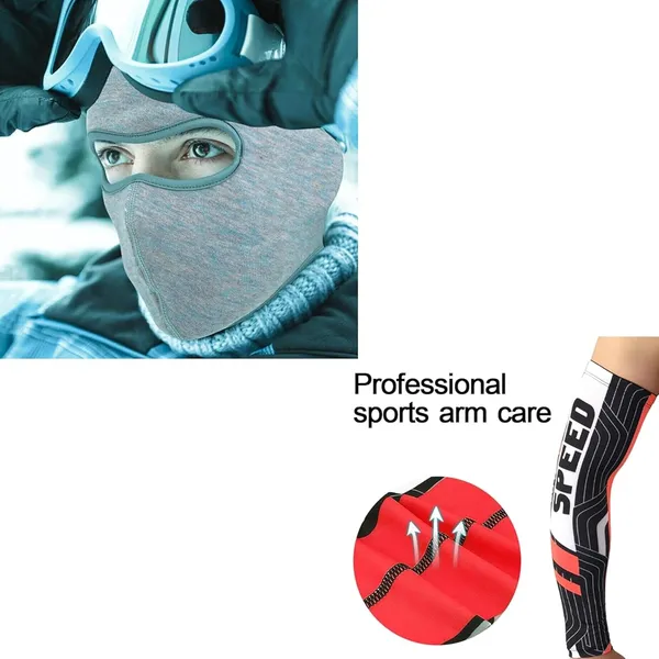 Light_Blue_&_Blue_Arm_Sleeves_And_Face_Mask_UV_Protection_For_Men_(Pack_Of_2)