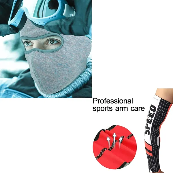 Light_Blue_&_Neon_Arm_Sleeves_And_Face_Mask_UV_Protection_For_Men_(Pack_Of_2)