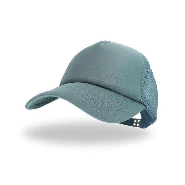 Dark_Grey_Breathable_Mesh,_Adjustable_Snapback_Baseball_Cap_For_Men_Women