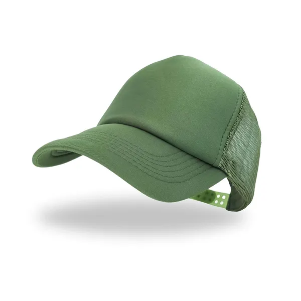 Green_Breathable_Mesh,_Adjustable_Snapback_Baseball_Cap_For_Men_Women