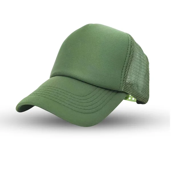 Green_Breathable_Mesh,_Adjustable_Snapback_Baseball_Cap_For_Men_Women