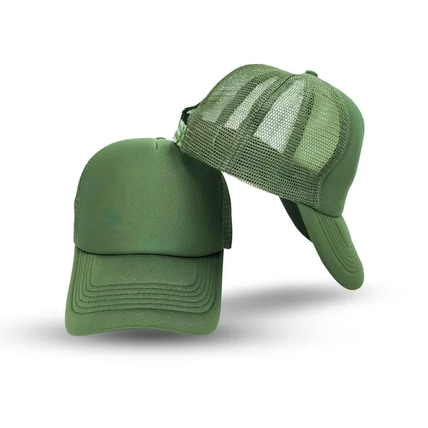 Green_Breathable_Mesh,_Adjustable_Snapback_Baseball_Cap_For_Men_Women