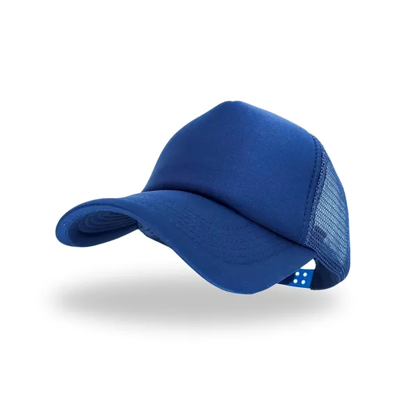 Navy_Breathable_Mesh,_Adjustable_Snapback_Baseball_Cap_For_Men_Women