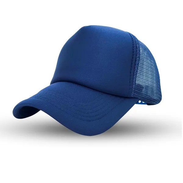 Navy_Breathable_Mesh,_Adjustable_Snapback_Baseball_Cap_For_Men_Women