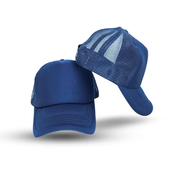 Navy_Breathable_Mesh,_Adjustable_Snapback_Baseball_Cap_For_Men_Women