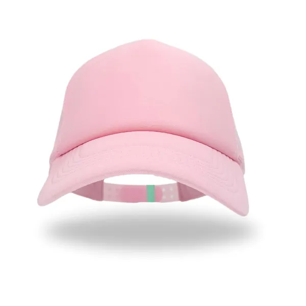 Pink_Breathable_Mesh,_Adjustable_Snapback_Baseball_Cap_For_Men_Women