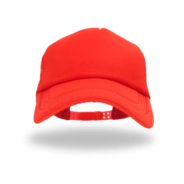 Red_Breathable_Mesh,_Adjustable_Snapback_Baseball_Cap_For_Men_Women