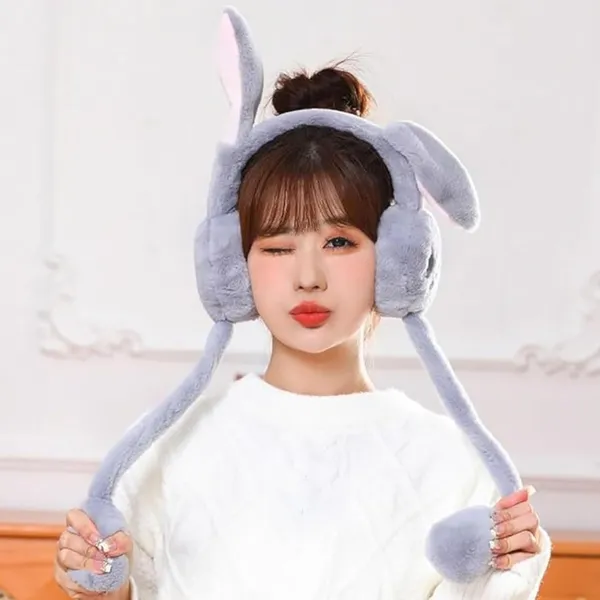 Silver_Cute_Plush_Animal_Ear_Warmers_For_Women_&_Girls