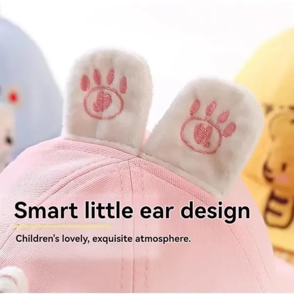 Yellow_Korean_Style_Cotton_Hat_For_Baby_Boys_&_Baby_Girls