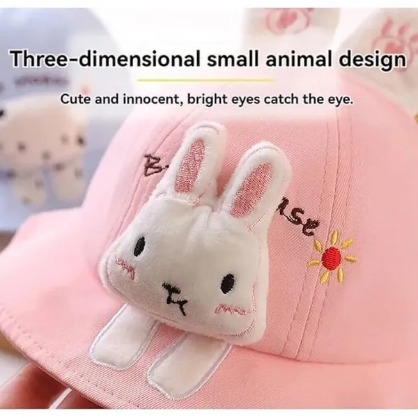 Yellow_Korean_Style_Cotton_Hat_For_Baby_Boys_&_Baby_Girls