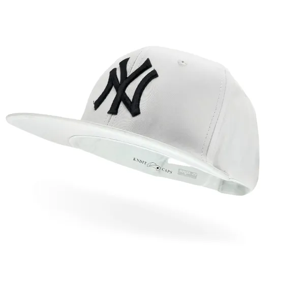 White_Snapback_Stylish_Baseball_Hat_For_Men