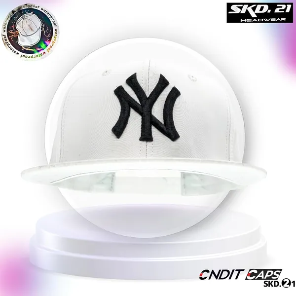 White_Snapback_Stylish_Baseball_Hat_For_Men