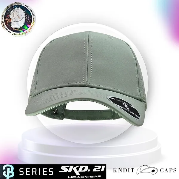 Pista_Waterproof_Polyester_Double_Layer_Baseball_Cap_For_Men_&_Women_(4_Panel_Breathable_Holes)