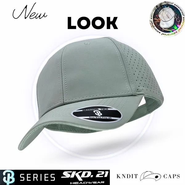 Pista_Waterproof_Polyester_Double_Layer_Baseball_Cap_For_Men_&_Women_(4_Panel_Breathable_Holes)