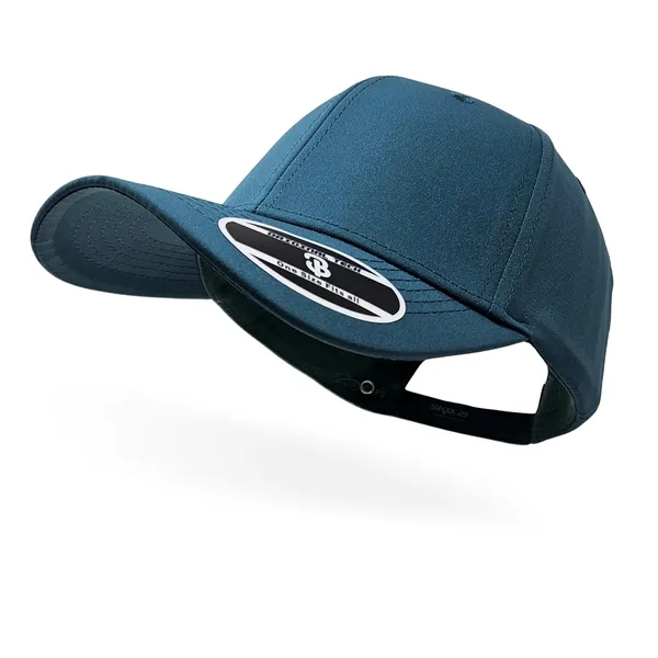 Green_Waterproof_Polyester_Double_Layer_Baseball_Cap_For_Men_&_Women_(6_Panel_Breathable_Holes)