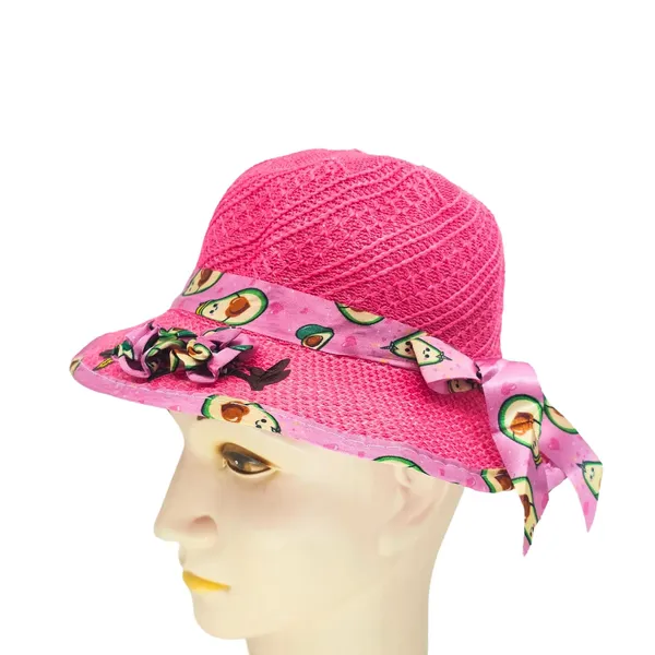 Pink_Wide_Brim_Sun_Fedora_Hat_For_For_Boys_&_Girls