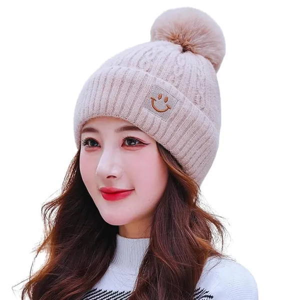 Camel_Soft_Warm_Beanie_For_Women_&_Girls
