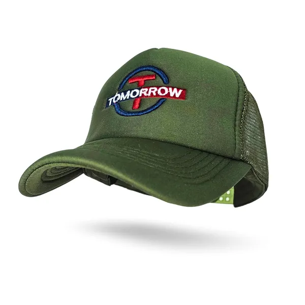 Green_Adjustable_Breathable_Mesh_Snapback_Unisex_Trucker_Hat