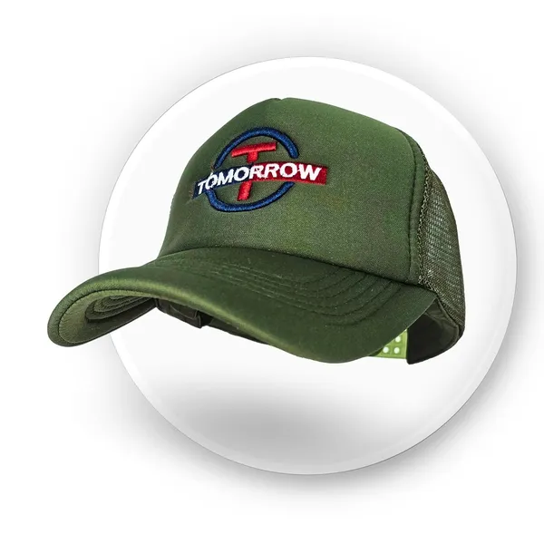 Green_Adjustable_Breathable_Mesh_Snapback_Unisex_Trucker_Hat