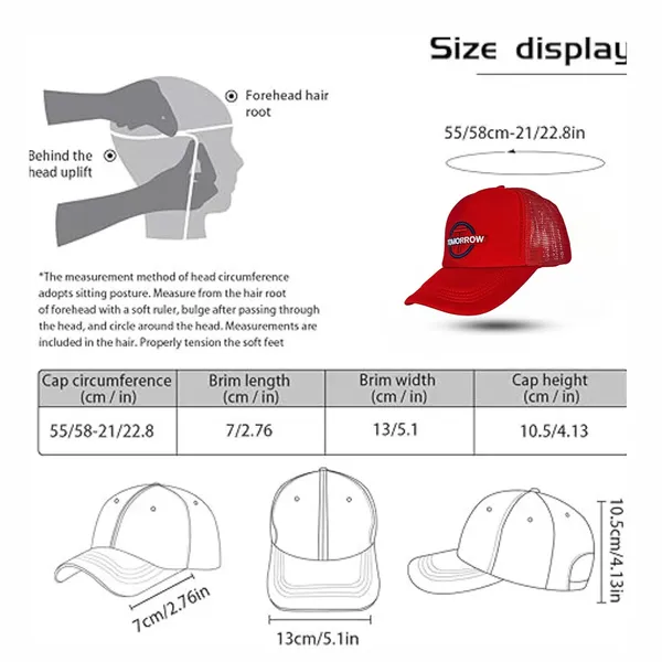 Maroon_Adjustable_Breathable_Mesh_Snapback_Unisex_Trucker_Hat