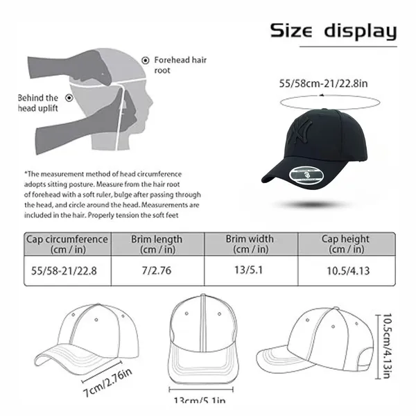 Black_Adjustable,_Cotton_3D_Embroidered_Ny_Baseball_Cap_For_Men_&_Women