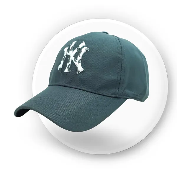 Charcoal_Adjustable,_Cotton_3D_Embroidered_Ny_Baseball_Cap_For_Men_&_Women