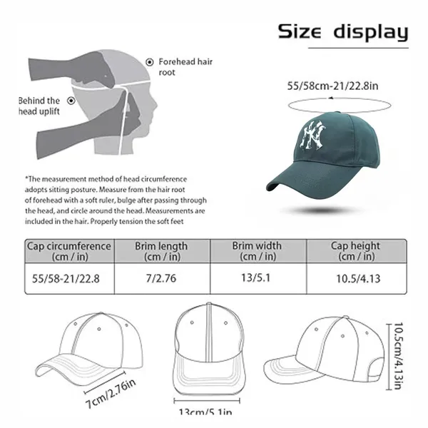 Charcoal_Adjustable,_Cotton_3D_Embroidered_Ny_Baseball_Cap_For_Men_&_Women