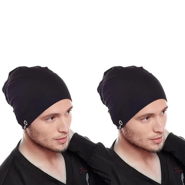 Black_Cotton_Slouchy_Beanie_With_Ring_Accents_For_Men_And_Women_(Pack_Of_2)