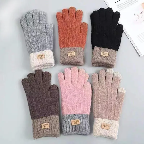Silver_Touchscreen_Compatible_Bike_Riding_Winter_Gloves_For_Women