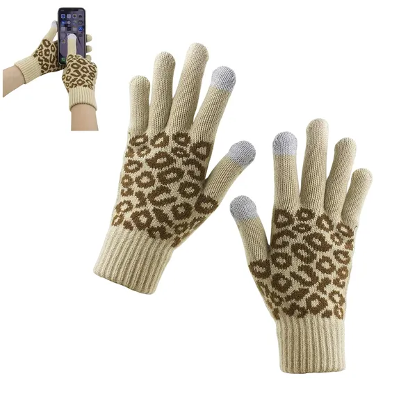 Cream_Touchscreen_Compatible_Texting_Gloves