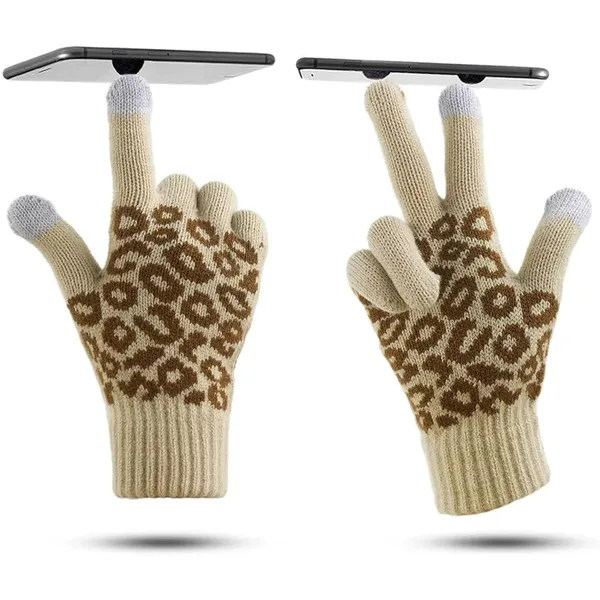 Cream_Touchscreen_Compatible_Texting_Gloves