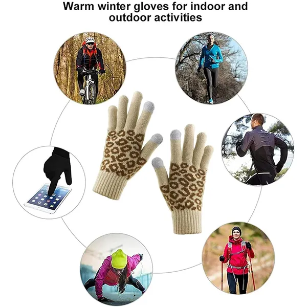 Cream_Touchscreen_Compatible_Texting_Gloves