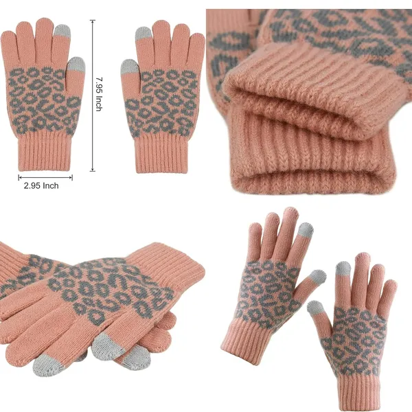 Pink_Touchscreen_Compatible_Texting_Gloves