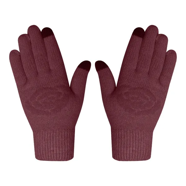 Red_Knitted_Touchscreen_Winter_Gloves_For_Women