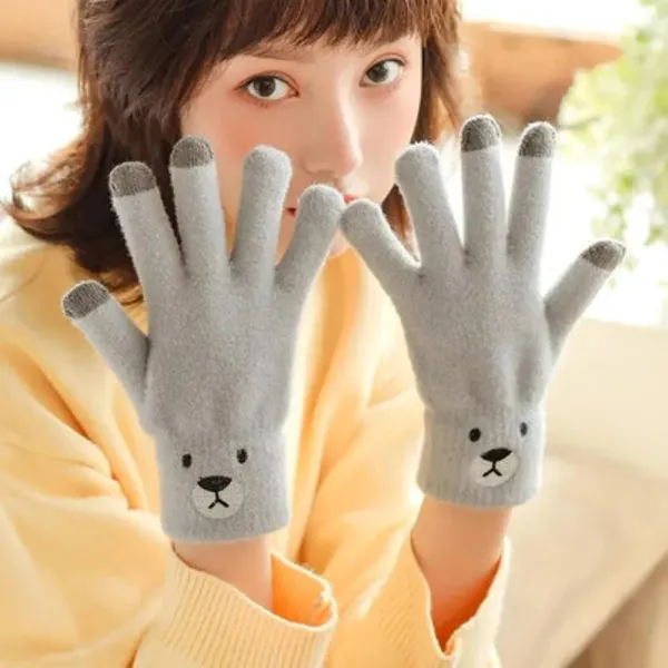 Black_Soft_Knit_Touchscreen_Winter_Gloves_For_Girls