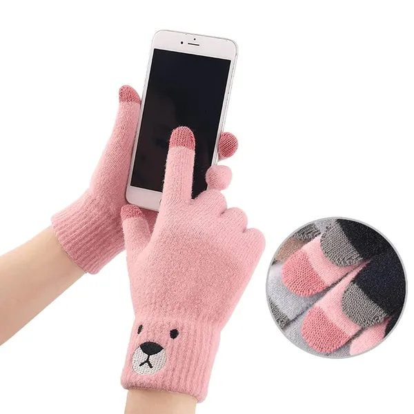 Black_Soft_Knit_Touchscreen_Winter_Gloves_For_Girls