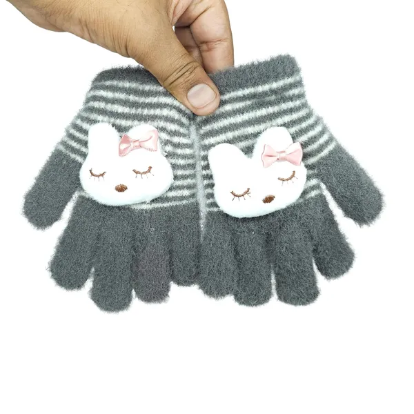 Grey_Animal_Print_Kids_Winter_Gloves_Thermal_Insulation_And_Soft_Fleece_Lining_Warm_Gloves