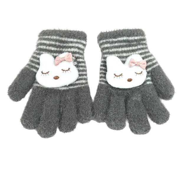 Grey_Animal_Print_Kids_Winter_Gloves_Thermal_Insulation_And_Soft_Fleece_Lining_Warm_Gloves