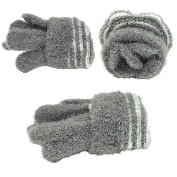 Grey_Animal_Print_Kids_Winter_Gloves_Thermal_Insulation_And_Soft_Fleece_Lining_Warm_Gloves